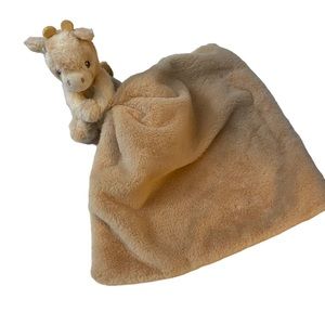Kellytoy Kelly Baby Giraffe Lovey Security Blanket Soft Plush Rattle